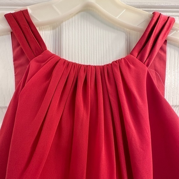 David’s Bridal Watermelon‎ Color Bridesmaid Dress Size 2 - Picture 4 of 5